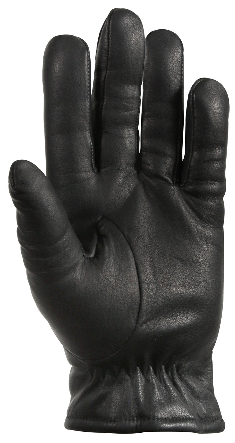 Cold Weather Leather Police Gloves