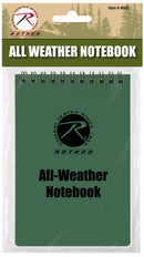Rothco All-Weather Waterproof Notebook 3"x 5"