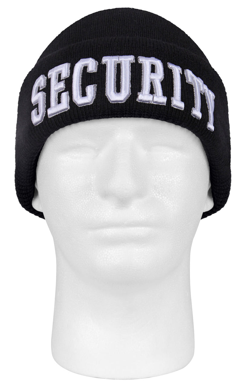 Deluxe Security Embroidered Winter Hat / Toque