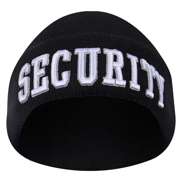 Deluxe Security Embroidered Winter Hat / Toque