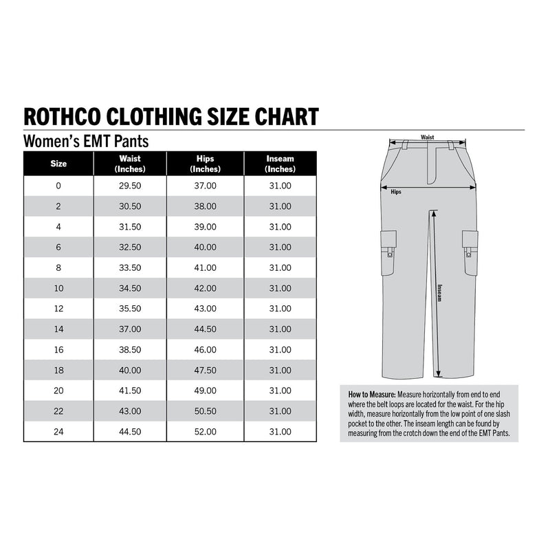 Rothco Women's EMT/Security Pants