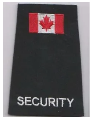 Security and Security Supervisor Epaulettes